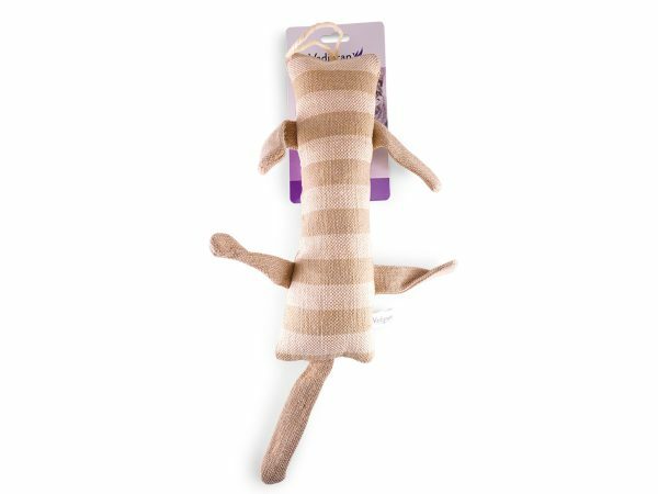 Speelgoed kat dummy gestreepte 30cm