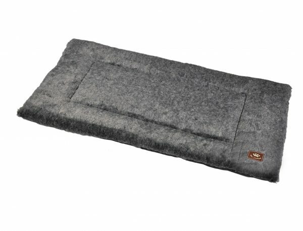 Platte matras Coban donkergrijs 110x73cm