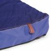 Matras Bluedenim donkerblauw 130x90x10cm