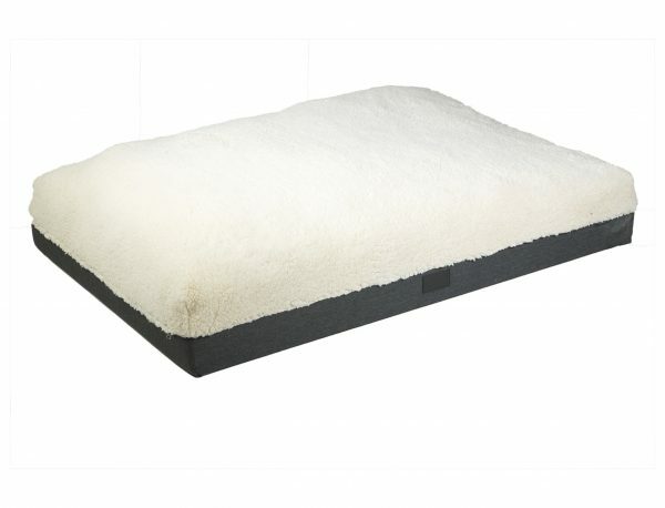 Matras Himalaya antraciet/crème 130x90x20cm