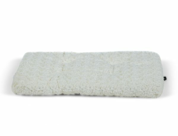 Platte matras crème voor Premium draadkooi 54x32cm