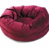 Donut Velvetti bordeaux Ø60x25cm