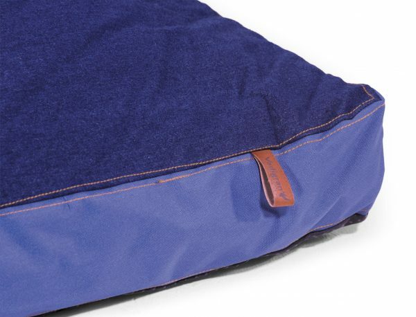 Matras Bluedenim donkerblauw 110x70x10cm