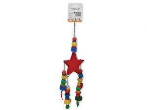 Speelgoed vogel Red Star multikleur 40cm