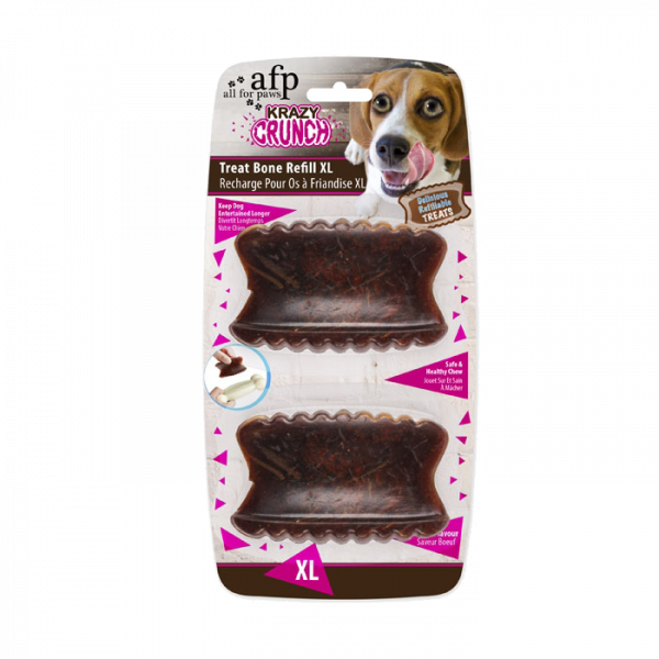 AFP Krazy Crunch-Treat Bone Refill XL 2 pack