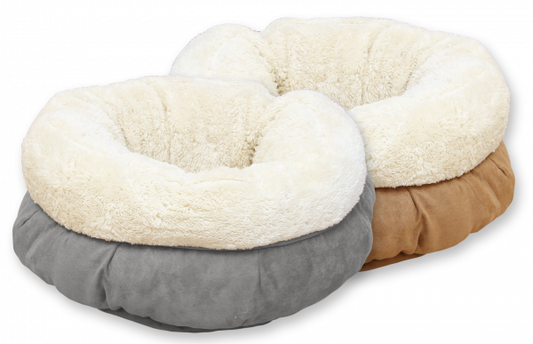 AFP Lambswool Donut Bed TAN Beige