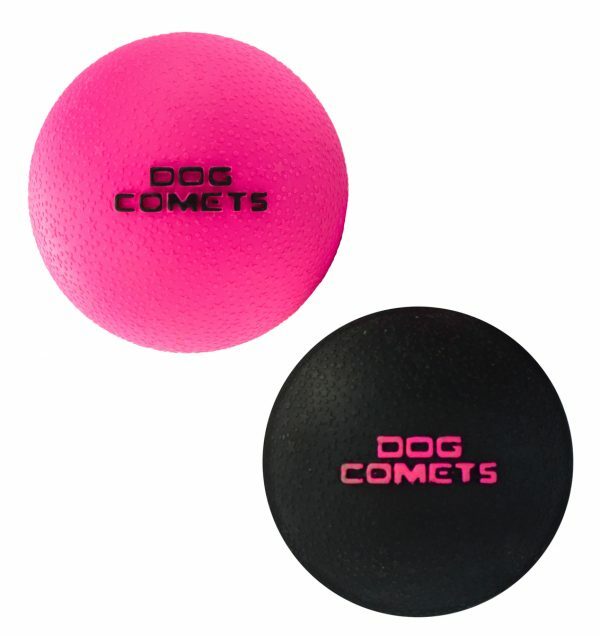 Dog Comets Ball Stardust Roze M