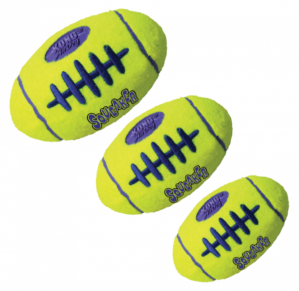 KONG Air Squeaker Football Small