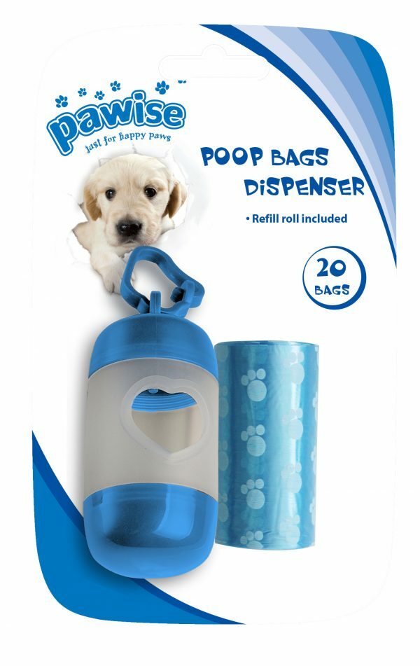 Pawise Poop Bags Dispenser (incl. 2 x 20 bags)