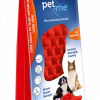 Pet+Me Dog Long Hair Brush Red