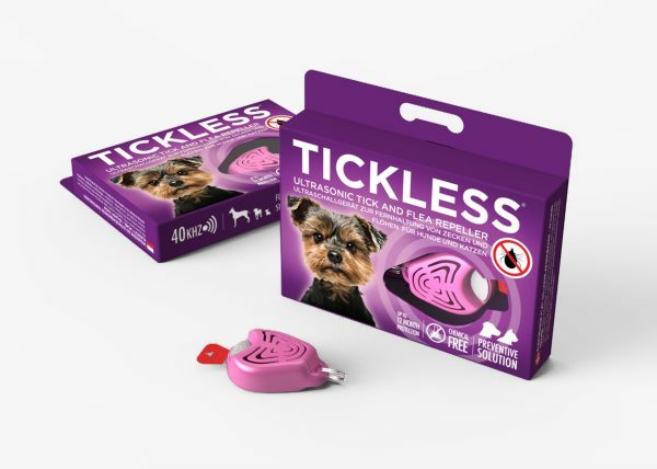 Tickless Pet Roze tot 12 maanden bescherming