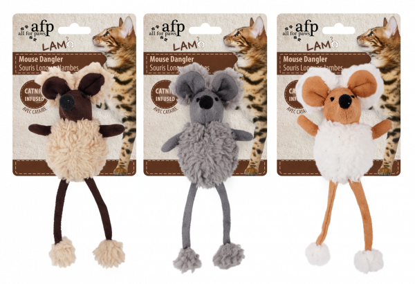 AFP Lambswool-Mouse Dangler