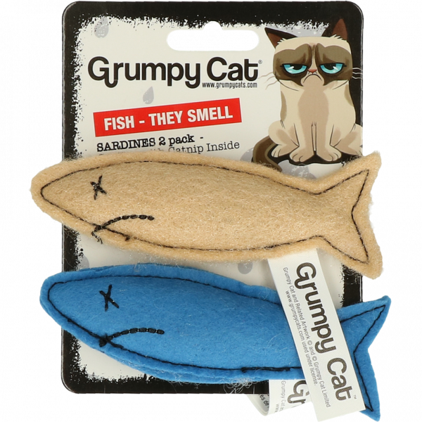 Grumpy Cat Smelly Sardines 2pack