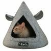 Let's sleep Pet Cave TeePee Grijs