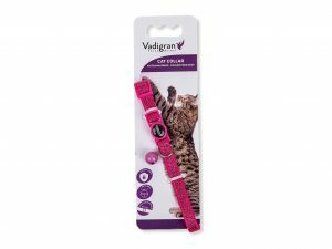 Halsband kat Glitter fuchsia 20-30cmx10mm