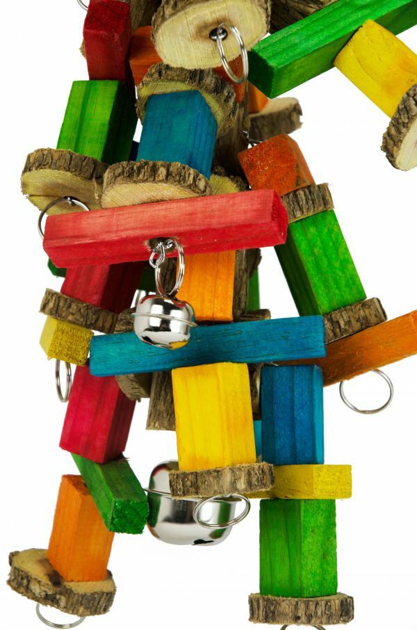 Birrdeeez Jumbo Macaw sekelbos & Chain
