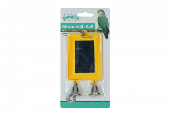 Pawise Bird Mirror with bell