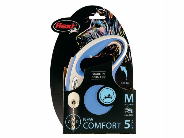 Flexi New Comfort M (koord 5m) blauw