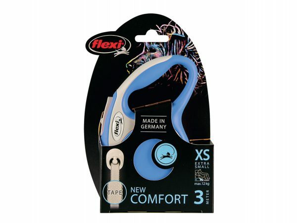 Flexi New Comfort XS (riem 3m) blauw
