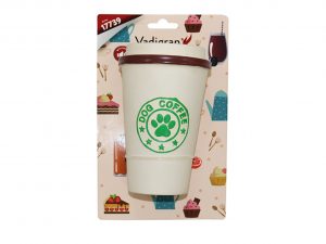 Speelgoed hond latex Dog Coffee 14 cm