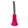 Speelgoed hond TPR dental snack toy roze 24cm