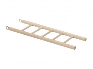 Speelgoed vogel hout ladder Step 5 -  22x7cm