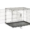 Draadkooi Dog Cottage zwart 107x72x79cm