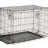 Draadkooi Dog Cottage zwart 50x30x36cm