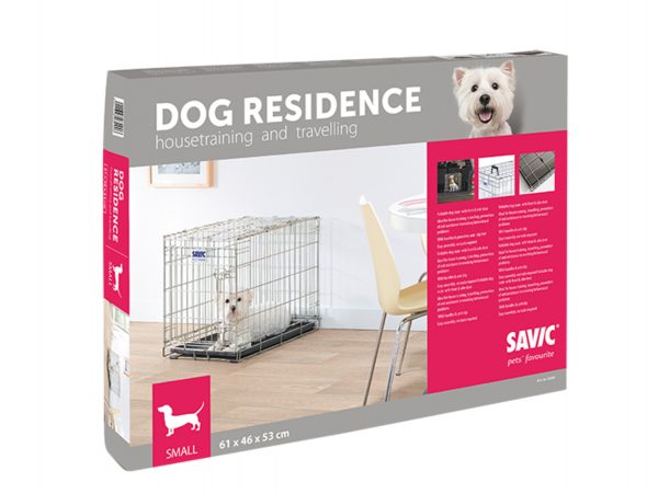 Draadkooi opvouwbaar Dog Residence 63x46,5x53cm