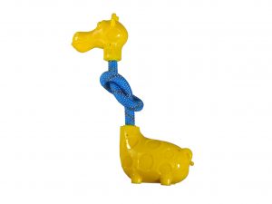 Speelgoed hond TPR Langnek giraf 20cm