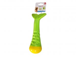 Speelgoed hond TPR vis groen 25cm