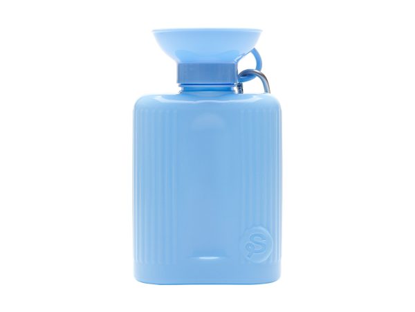 Reisfles Growler blauw 1,3 L