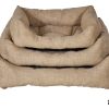 Mand vierkant Adelle beige 30x45x15cm