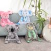 Speelgoed hond pluche Crinkie Soft Konijn 33cm