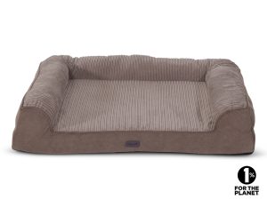 Sofa bed Ryo bruin 90x75x20cm