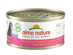 HFC Cats 70g Jelly - met zalm en kip